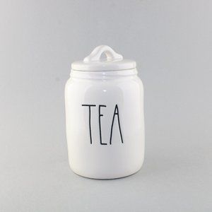 Rae Dunn Artisan Collection By Magenta Ivory "Tea" Farmhouse Canister